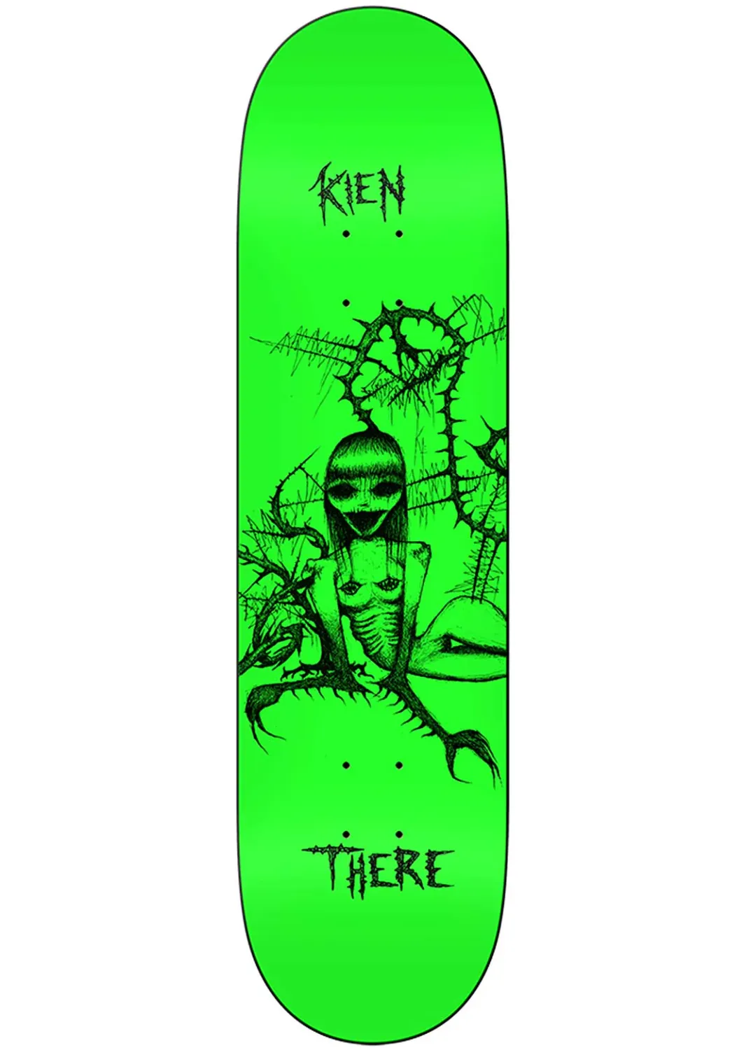 There Kien Severed Thorns Skateboard Deck 8,38