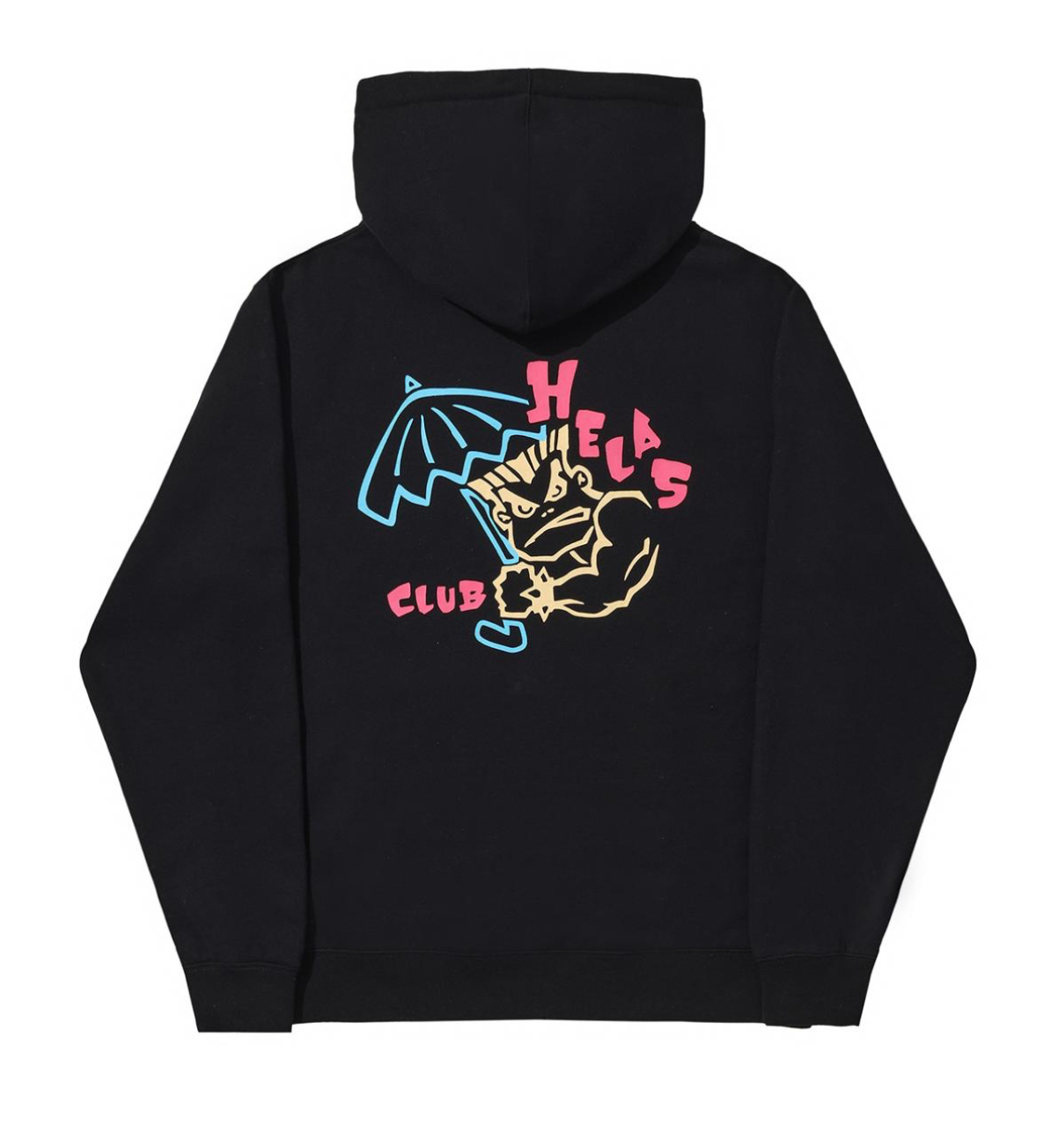 HELAS BAD HOODIE BLACK