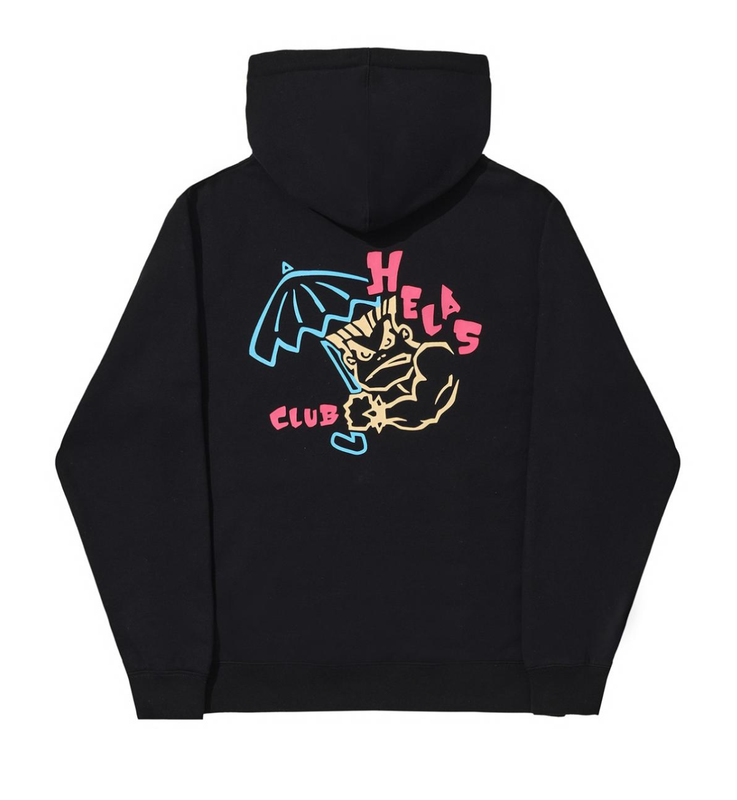 HELAS BAD HOODIE BLACK