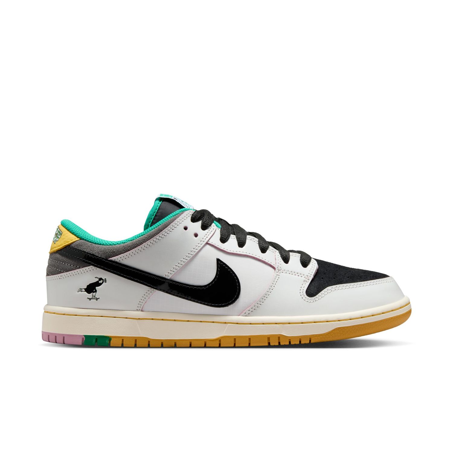 NIKE SB DUNK LOW PRO SUMMIT WHITE/BLACK-WHITE-IRON GREY HJ4132-100
