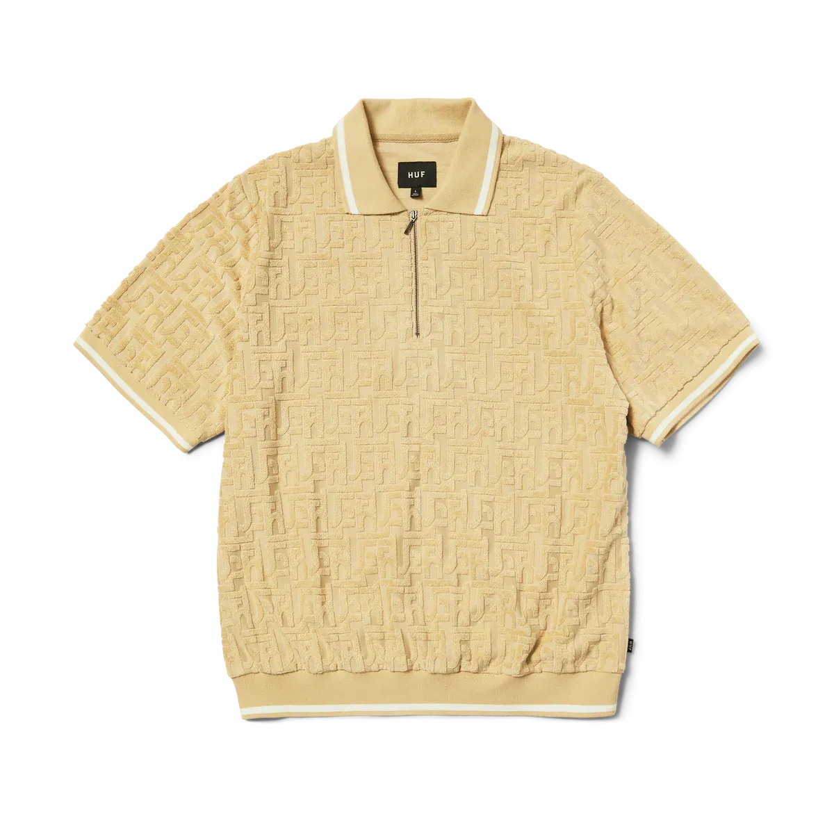 HUF TETHER JACQUARD TERRY TOP