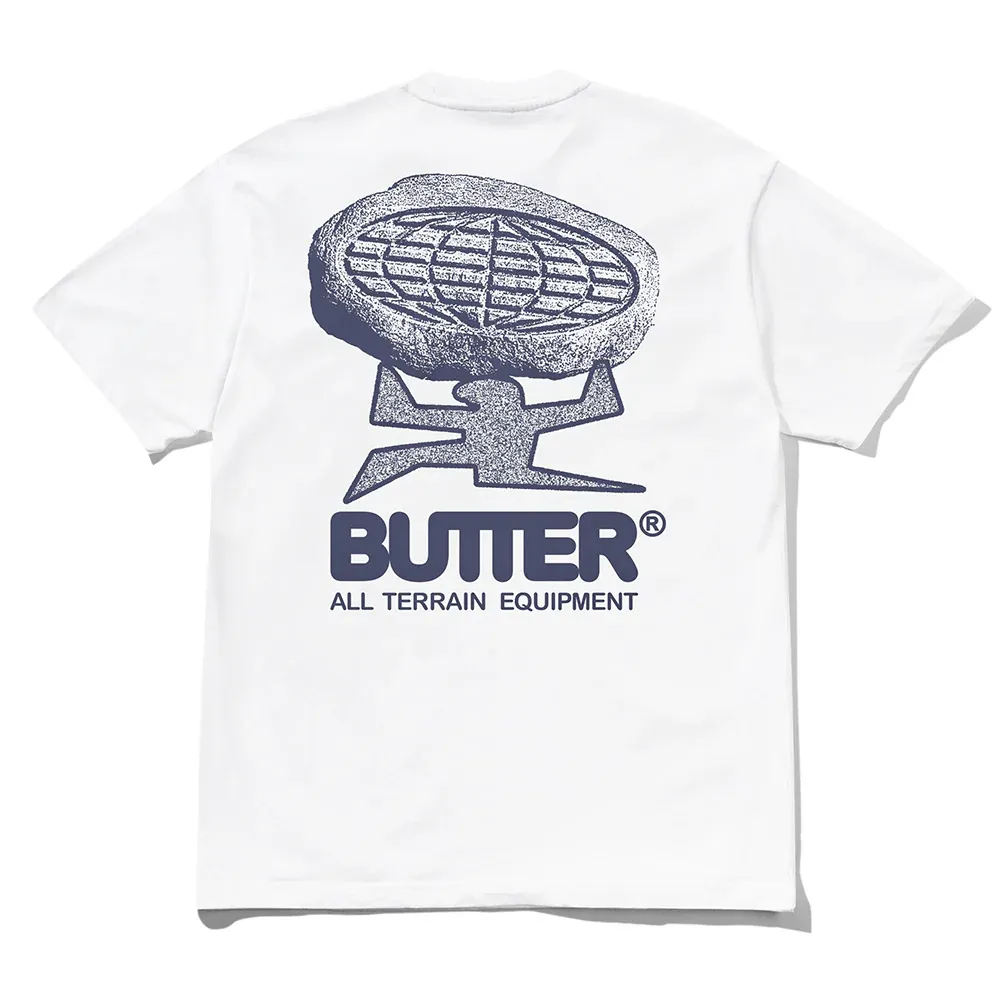 BUTTER Terrain Tee, White