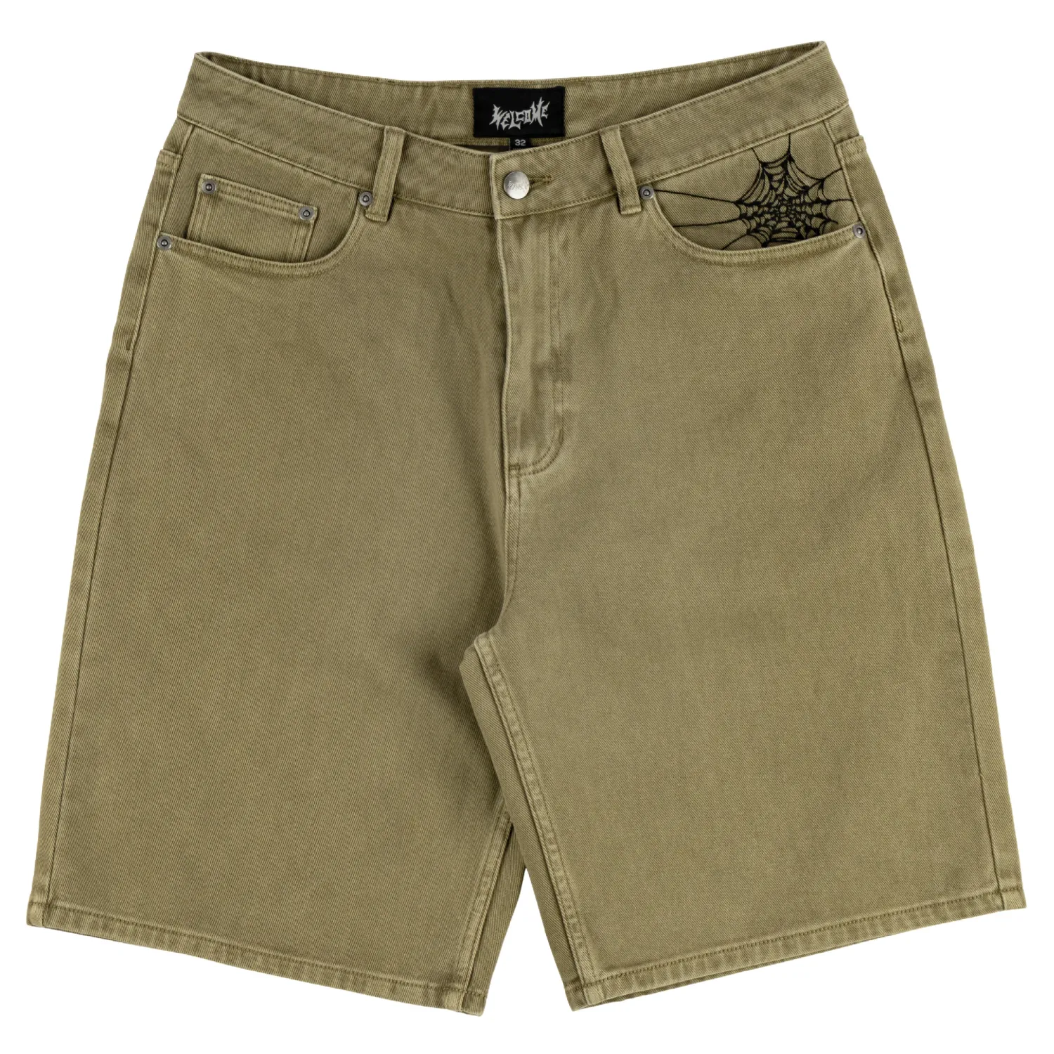WELCOME CHASM BAGGY DENIM JORT