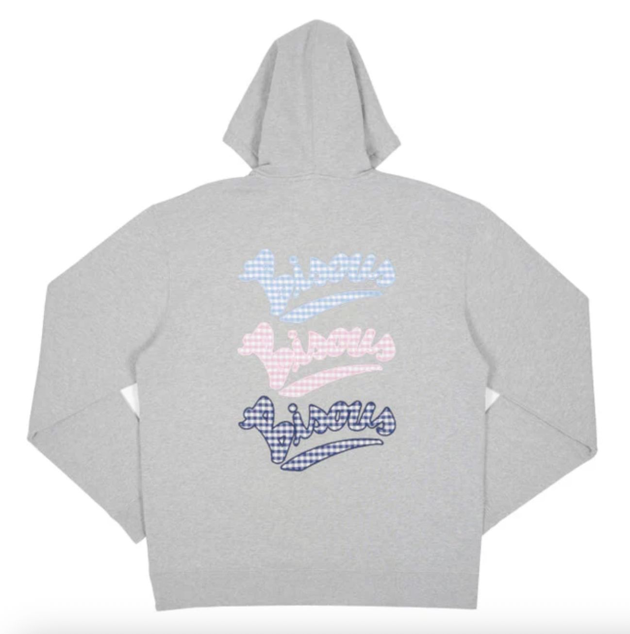 BISOUS Hoodie Gianni Vichy Sport Grey