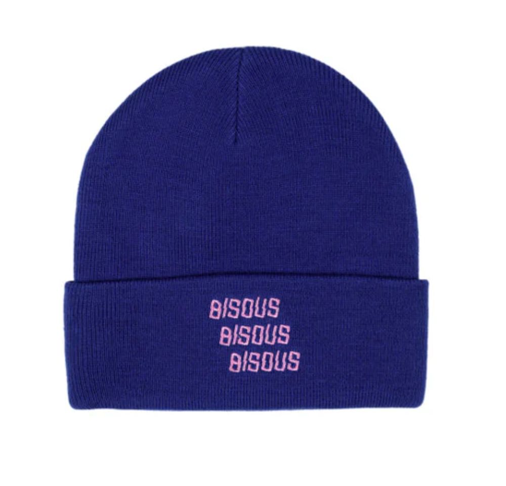 BISOUS Beanie X3 Royal blue