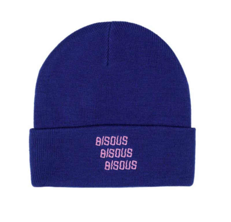 BISOUS Beanie X3 Royal blue