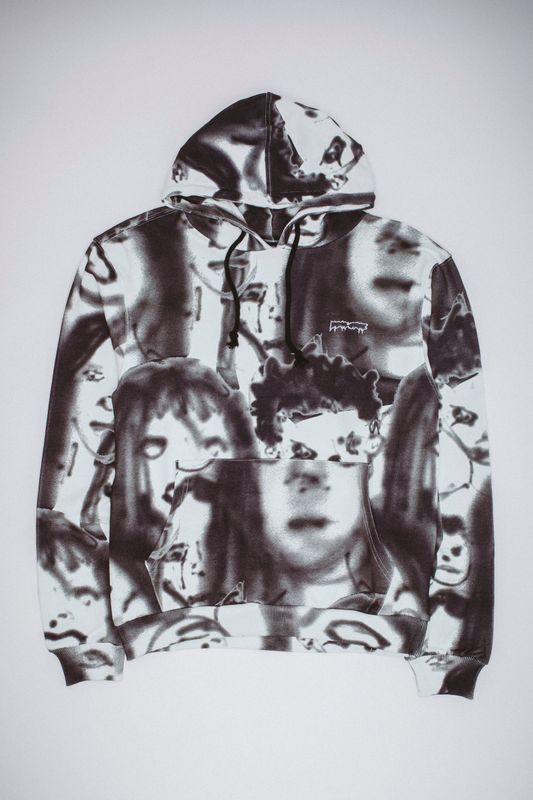 FUCKING AWESOME DILL FACES HOODIE AOP