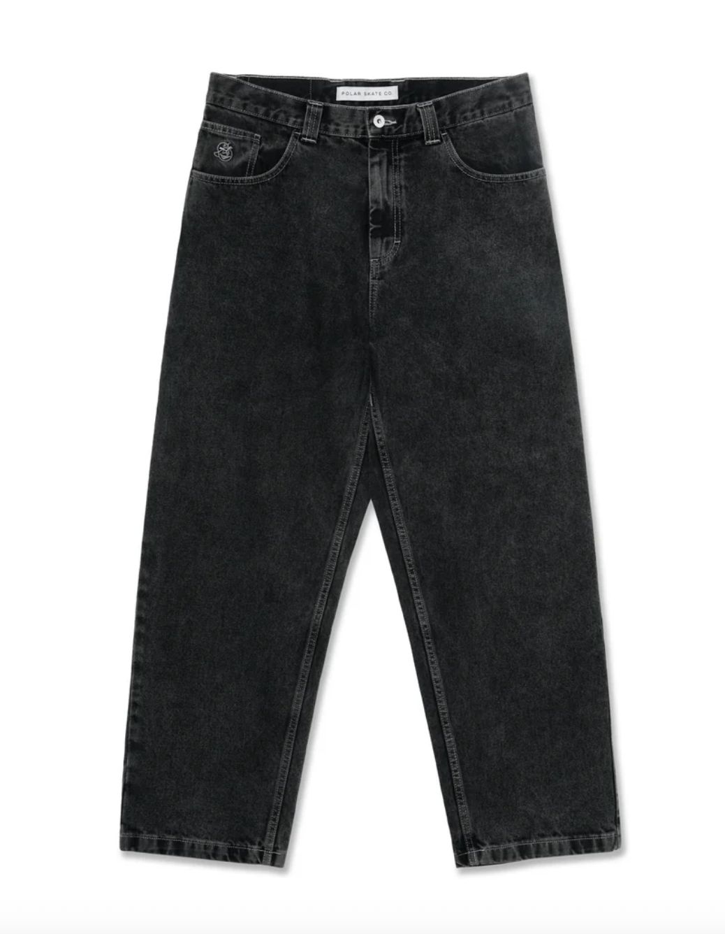 POLAR 93 PANTS - SILVER BLACK
