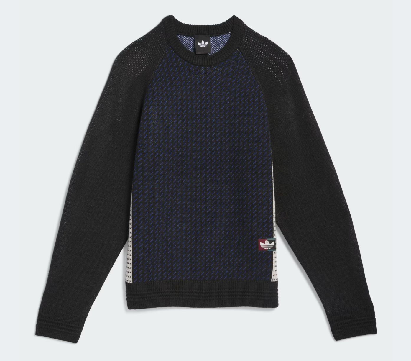 ADIDAS SHMOOFOIL FULLY FASHIONED CREWNECK SWEATER