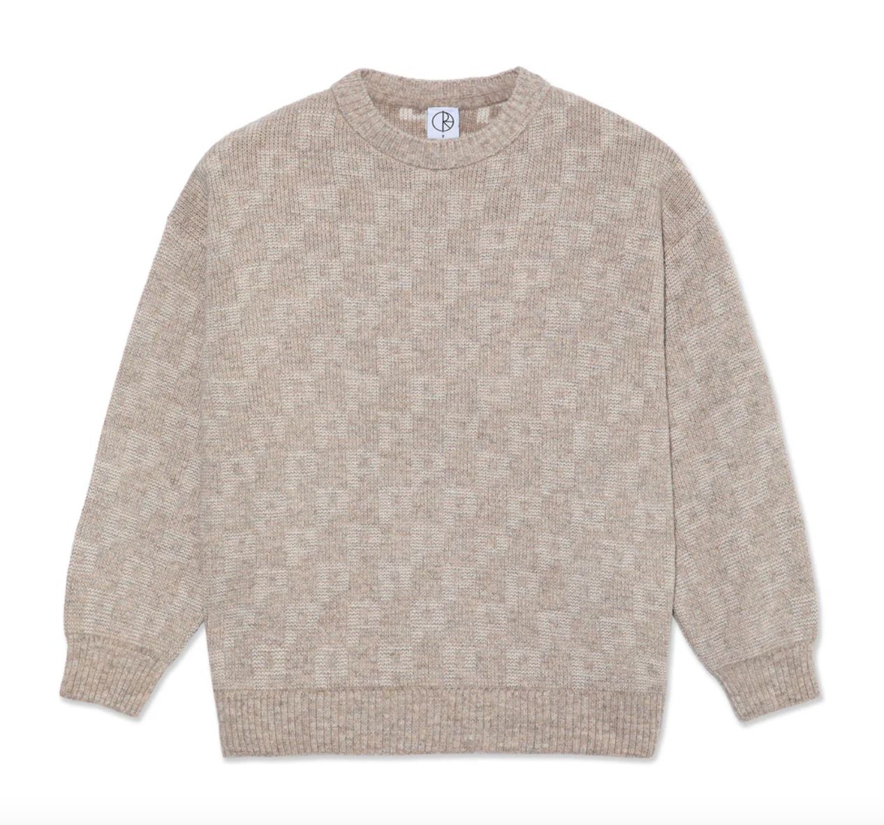 POLAR GEORGE SWEATER | P PATTERN - SAND