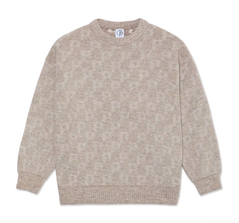 POLAR GEORGE SWEATER | P PATTERN - SAND