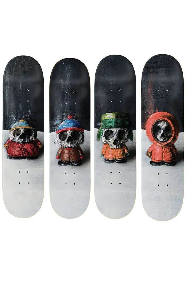 ZERO SKATEBOARD SOUTH PARK HORROR PACK
