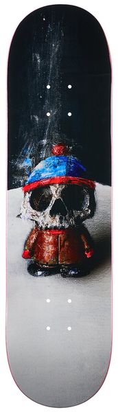 ZERO SKATEBOARD SOUTH PARK HORROR BRANDON BURLEIGH SKATEBOARD DECK - 8.5&quot;