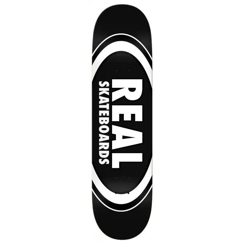 REAL DECK TEAM CLASSIC OVAL 8.25 X 32 BLACK