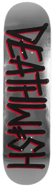DECK DEATHSPRAY BLK SIL FOIL 8.25 X 31.5