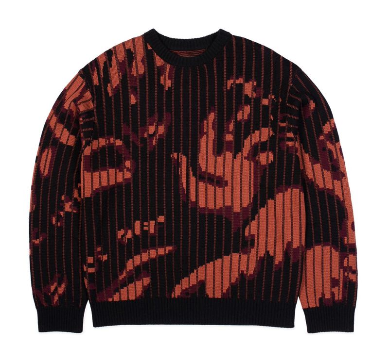 fuc off knit (RED)