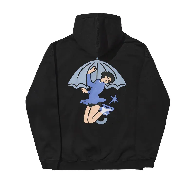 HÉLAS SKATING HOODIE BLACK