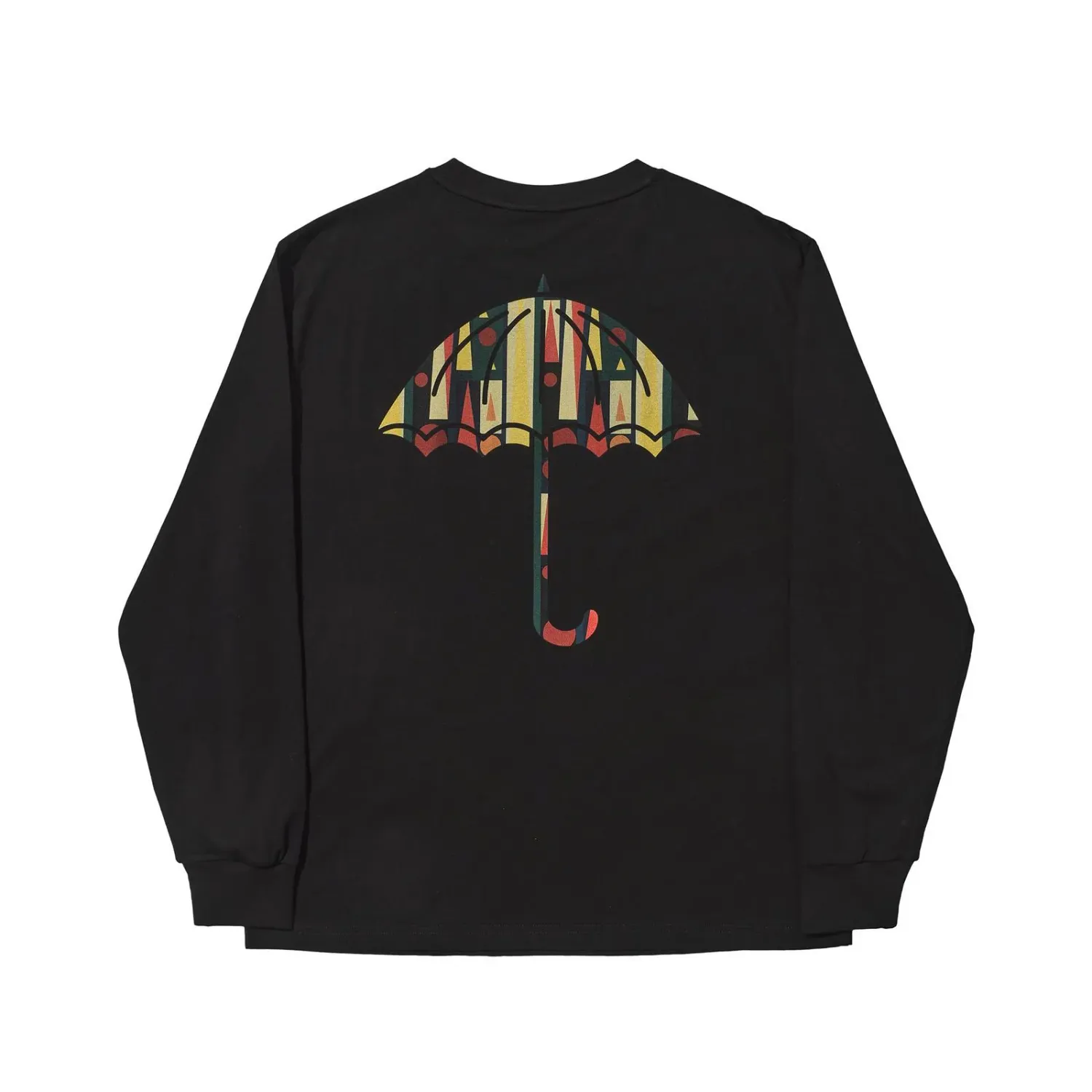 HÉLAS BACKGAMMON LS TEE BLACK