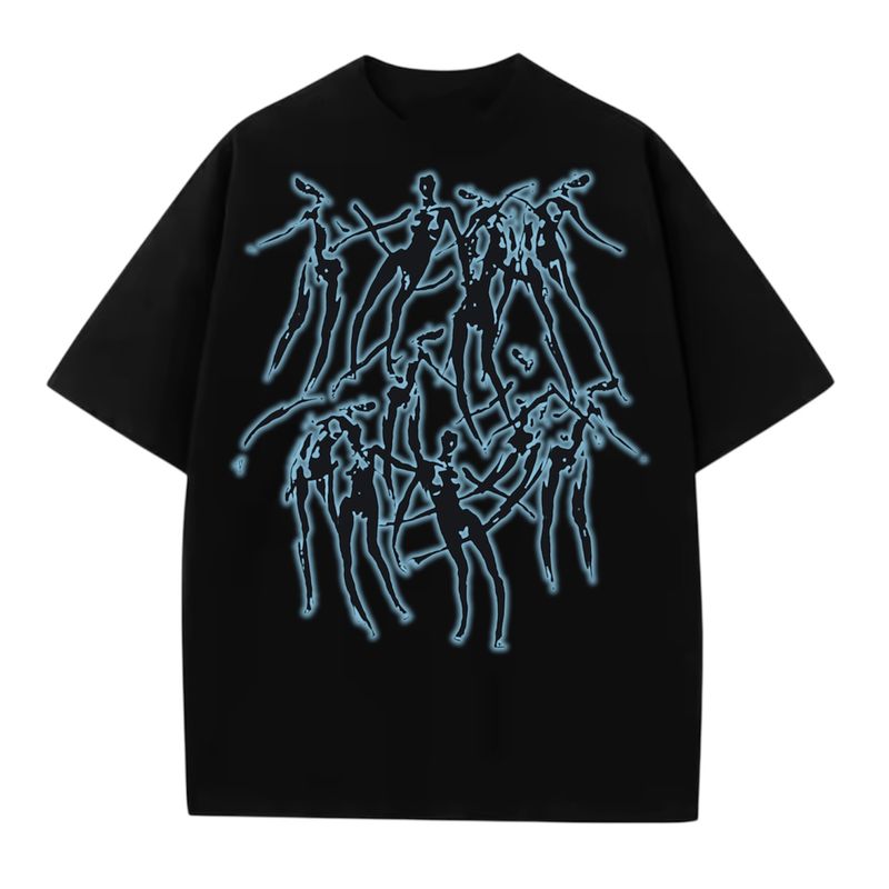 DIGITAL TEE NO D NO U BLACK