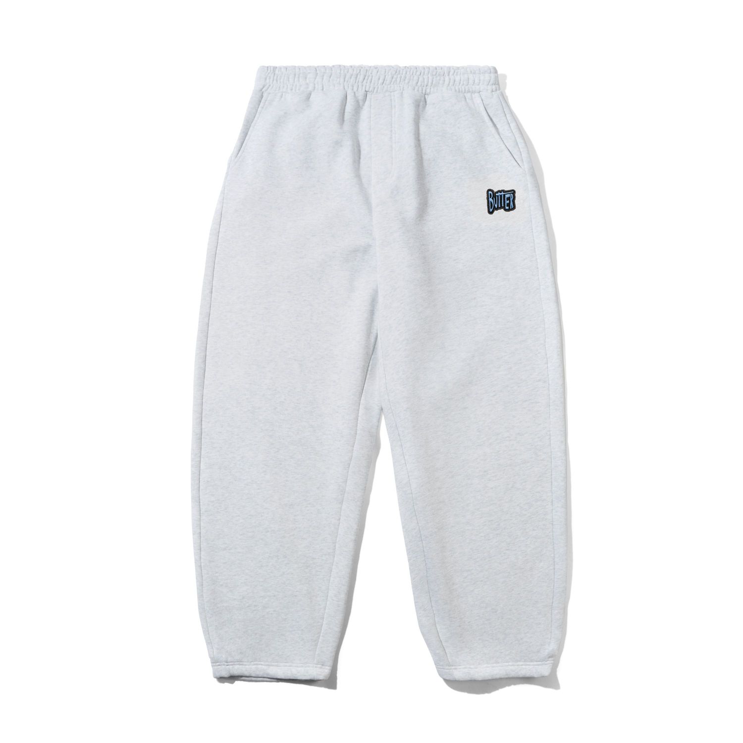 BUTTER Sketch Fleece Track Pants, Ash