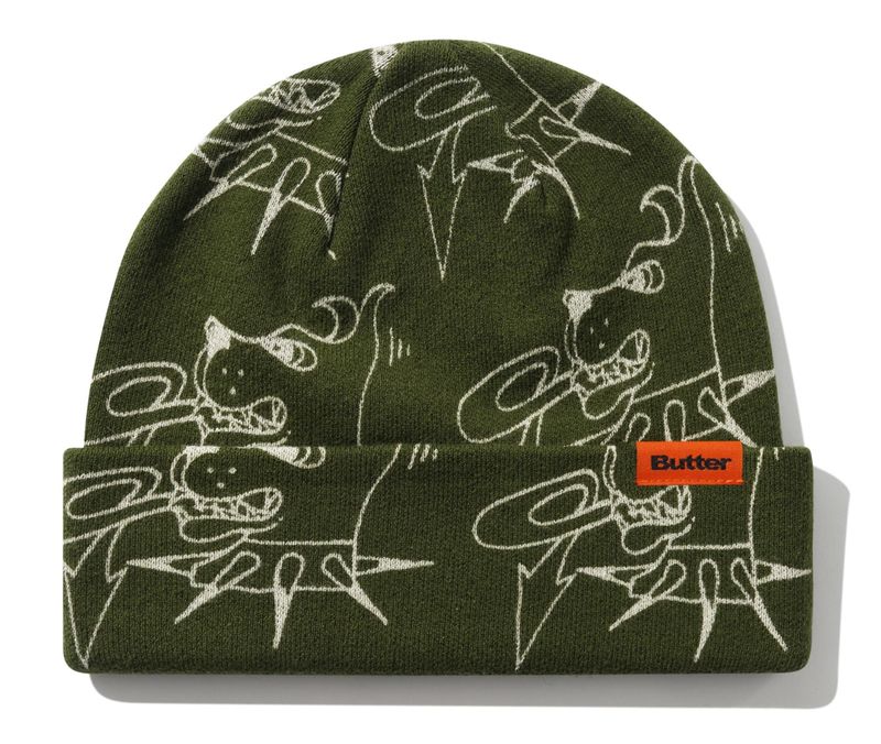 BUTTER GOODS CANINE BEANIE – FATIGUE