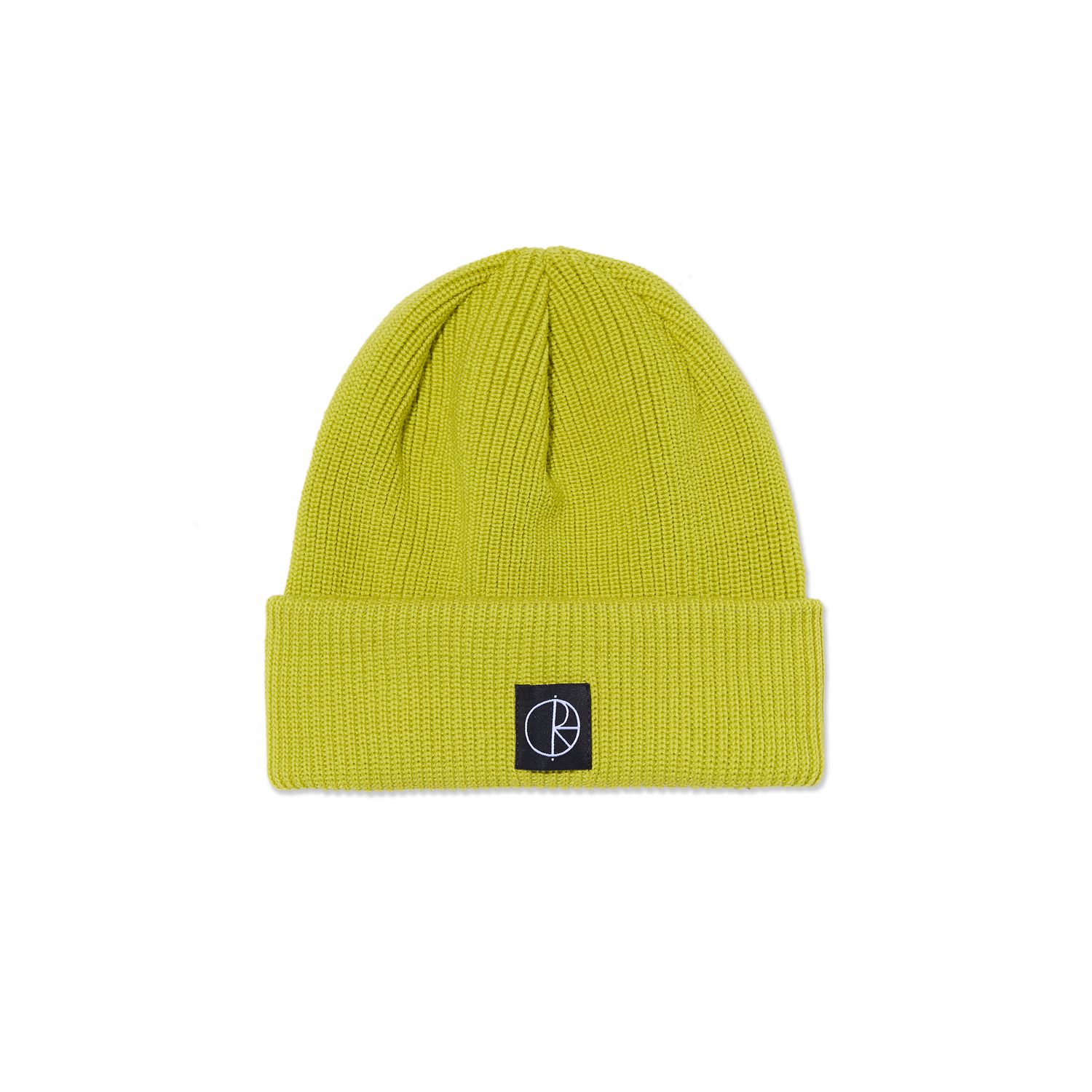 Polar-Skate-Co-W25-Double-Fold-Merino-Beanie-Moss-Green