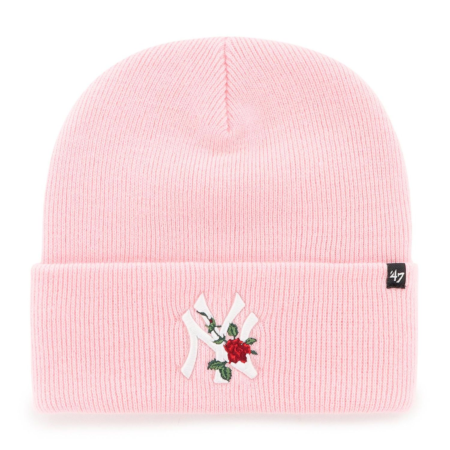 47 BEANIE MLB NEW YORK YANKEES THORN PINK