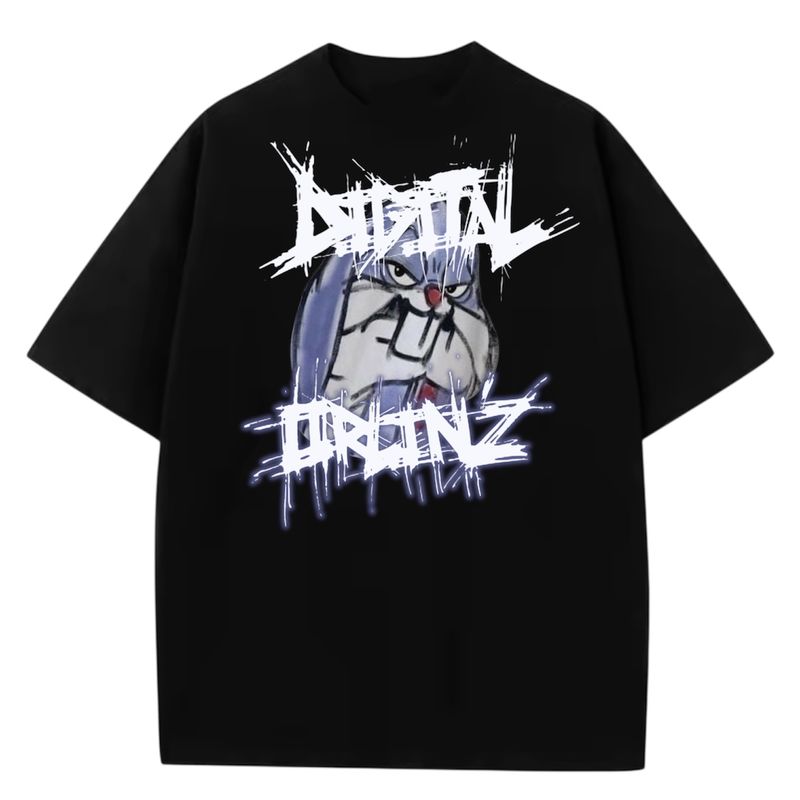 DIGITAL BLACK R EYE TEE