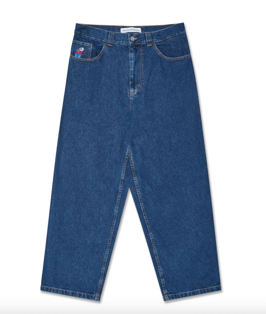 POLAR Big Boy Pants OG Logo Dark Blue