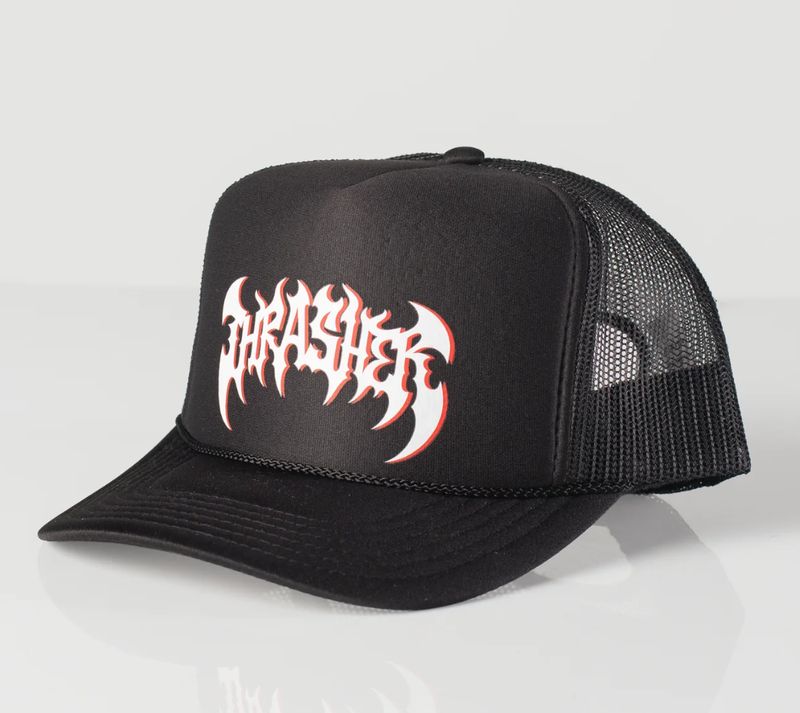 Thrasher - Heavy Metal Trucker Black/Black