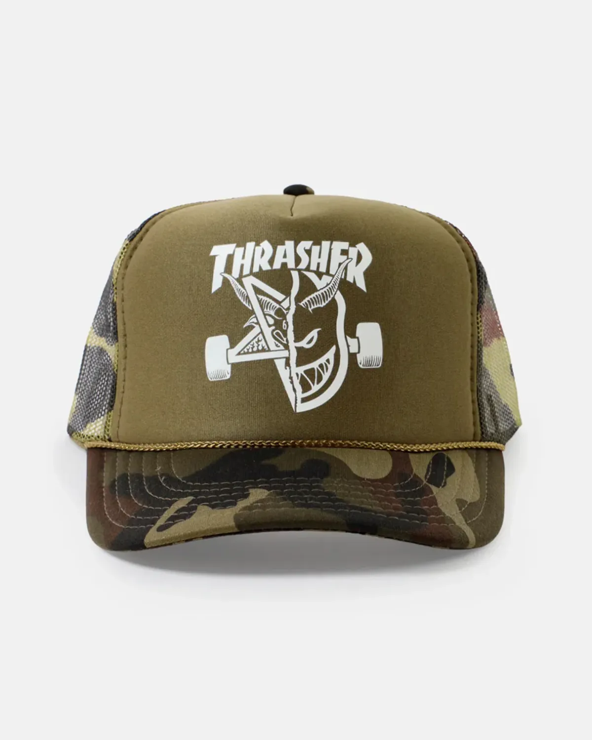 Thrasher x Spitfire - Thrash &amp; Burn Trucker