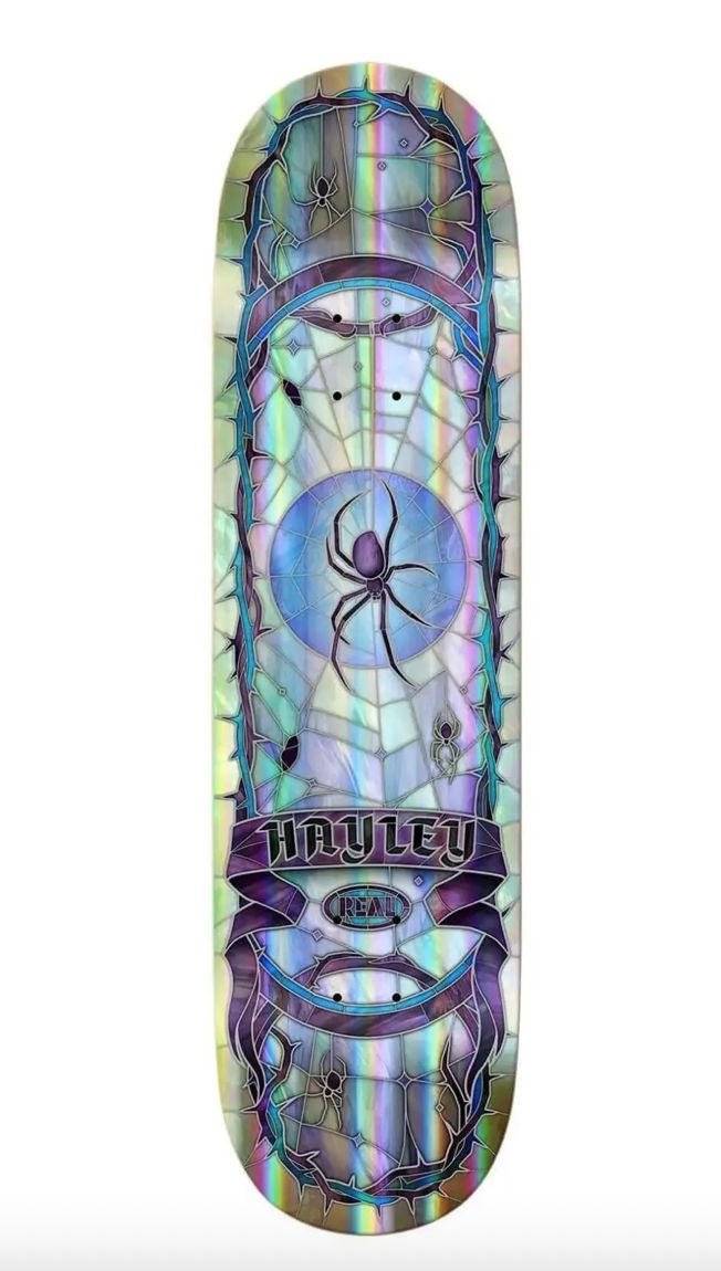 REAL HAYLEY CATHEDRAL RAINBOW 8.25