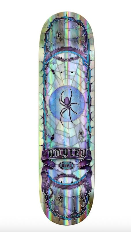 REAL HAYLEY CATHEDRAL RAINBOW 8.25