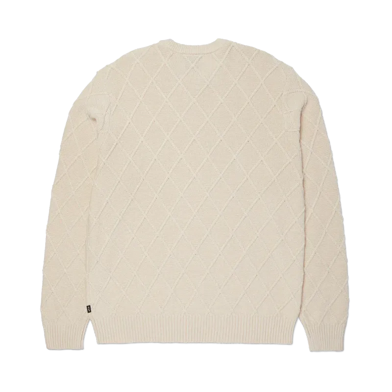 GRID CREWNECK SWEATER