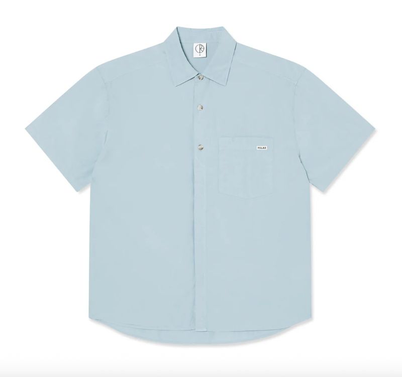 POLAR MITCH SHIRT - DOVE BLUE