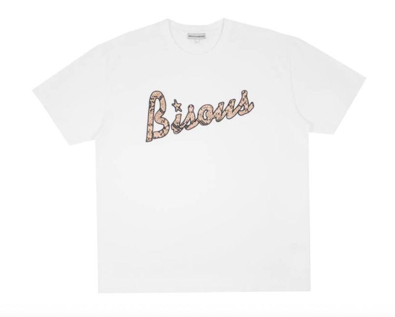 BISOUS T-shirt Lounge Snake White