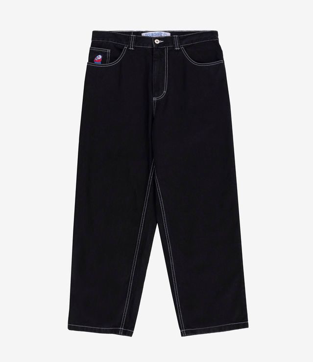 Big Boy Pants OG Logo Black/ White Stitching