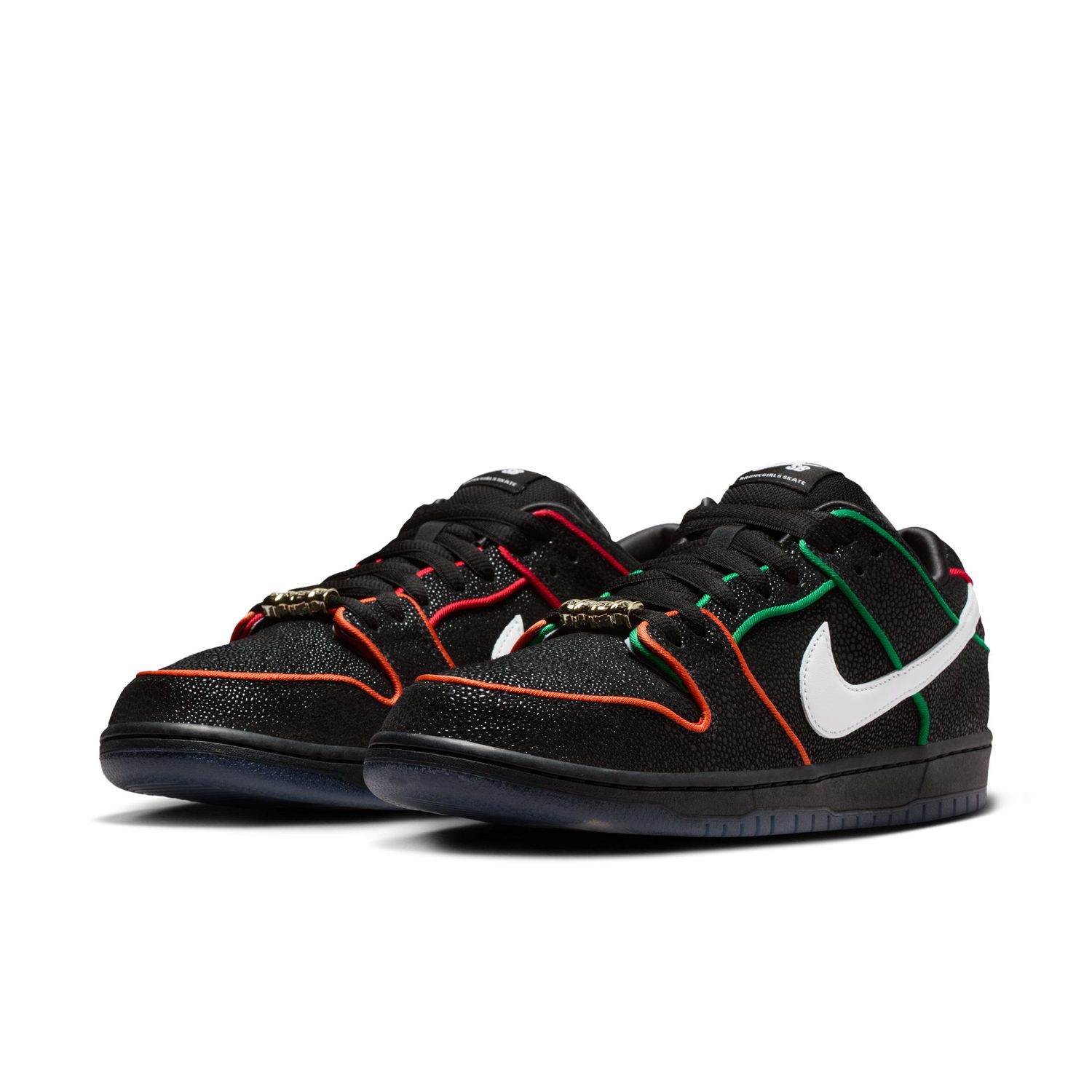 Nike SB Dunk Low Pro Black/white-challenge Red-total Orange HV1664-001