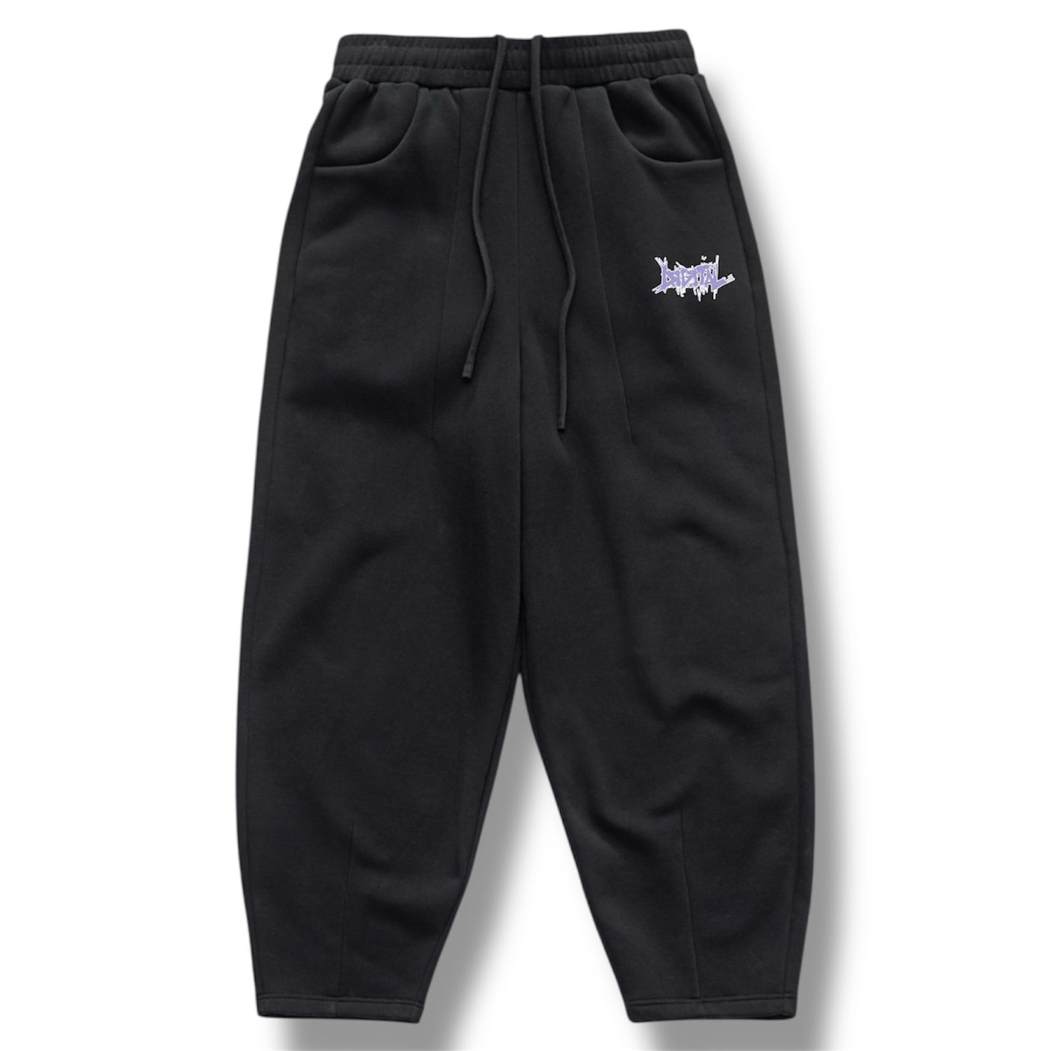 DIGITAL Fleece Track Pants Black