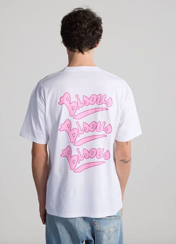 BISOUS T-shirt Gianni White
