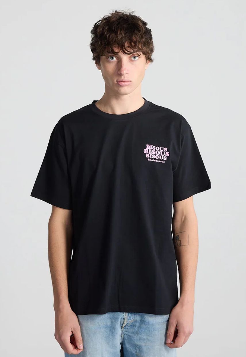 BISOUS T-shirt Grease Black