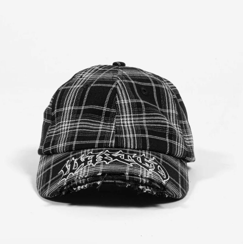 WASTED CASQUETTE TARTAN