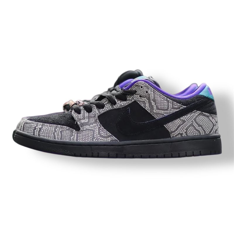 NIKE SB DUNK LOW PRO String/black-bright Spruce-fierce Purple IB6208-200