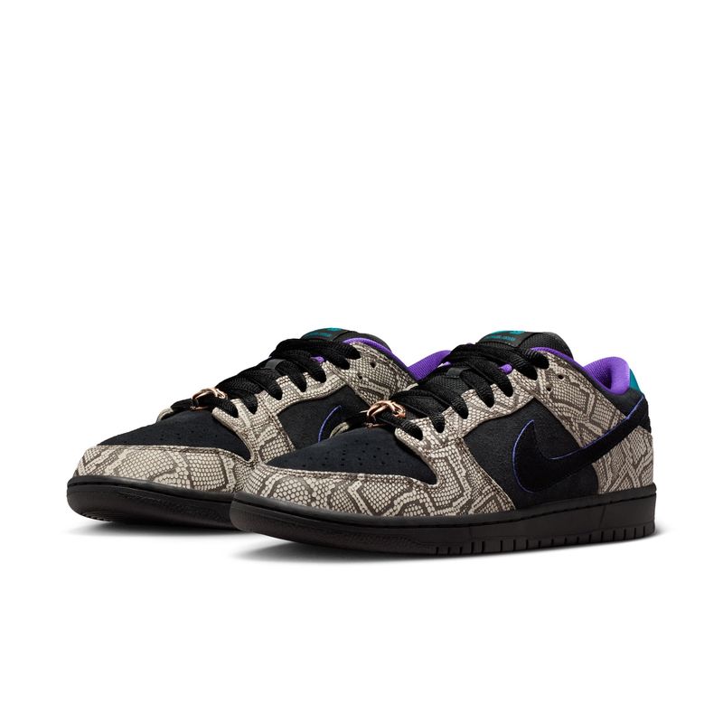 NIKE SB DUNK LOW PRO String/black-bright Spruce-fierce Purple IB6208-200