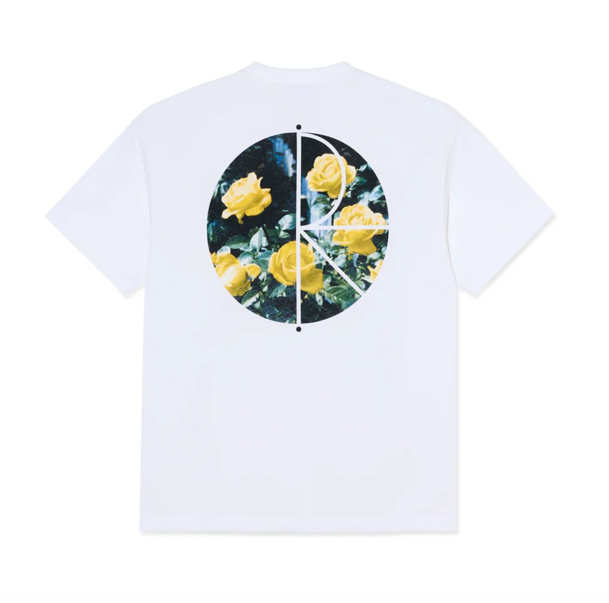 POLAR FILL LOGO TEE | MÄRTAS ROSES - WHITE