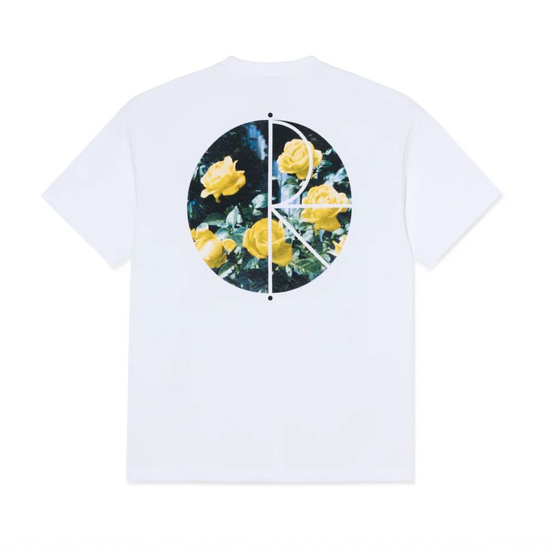 POLAR FILL LOGO TEE | MÄRTAS ROSES - WHITE