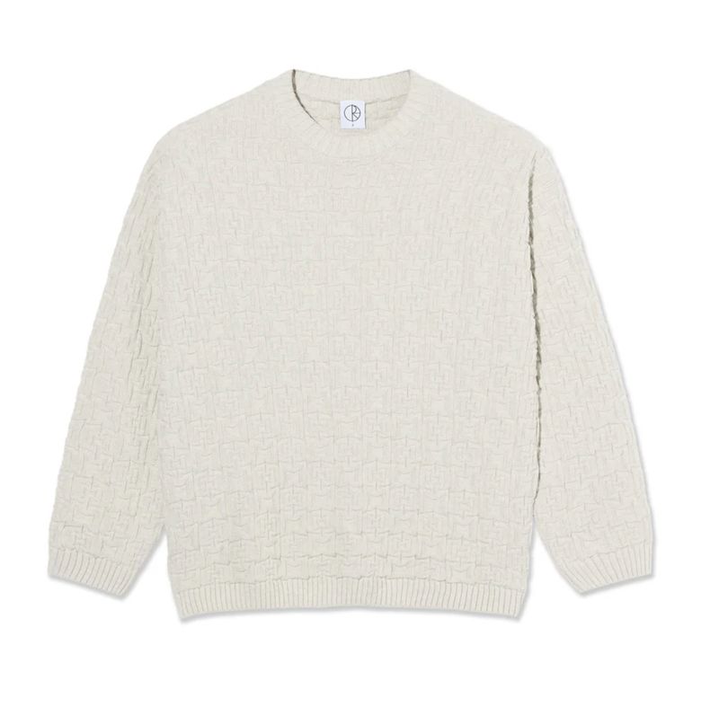 POLAR ALEX SWEATER - IVORY GREY MELANGE Regular price