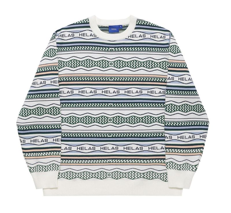 HÉLAS KOOL CREWNECK KNIT LIGHT BEIGE