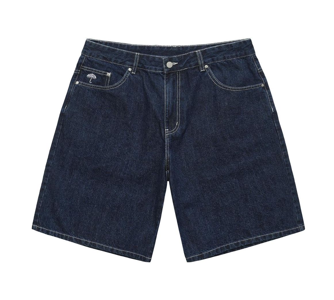 HÉLAS DIEU GREC JEANS SHORTS WASHED NAVY