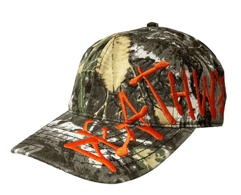 deathwish cap 6 panel framework (camo)